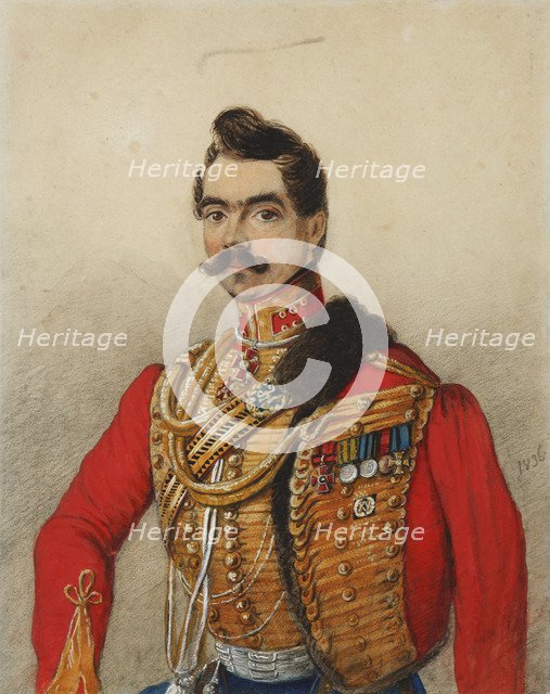 Nikolay Ivanovich Bukharov (1799-1862), 1836.