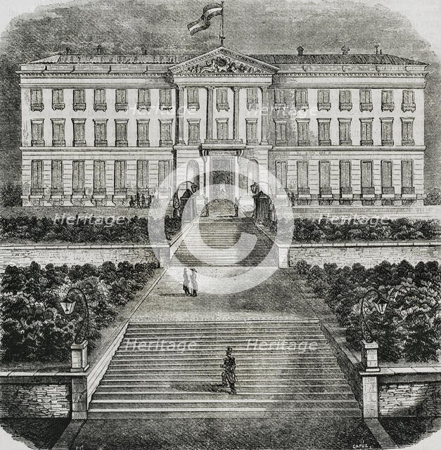 Buenavista Palace, Madrid, Spain, 1853.  Creator: Tomás Carlos Capuz.