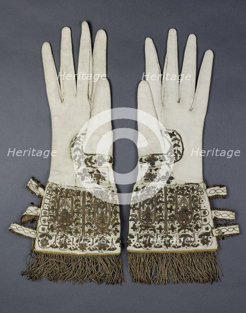 Gloves (Queen Elizabeth I gloves), 16th century. Artist: Unknown.