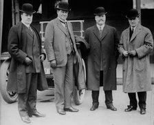 H.J. Titus, Dr. H. Wiley, A.D. Charlton, [and] Dr. Geo. Ainslie, between c1910 and c1915. Creator: Bain News Service.