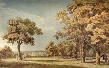 'Windsor Castle from the Great Park Near the End of the Long Walk', 1740-1798, (1934).  Creator: Thomas Sandby.