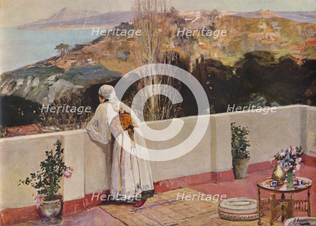 'Evening At Tangier', 1935. Artist: Sir John Lavery.