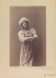 Portrait of the Prima ballerina Mathilde Kschessinska (1872-1971), 1912.