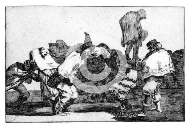 'Carnival fantasy', 1819-1823. Artist: Francisco Goya