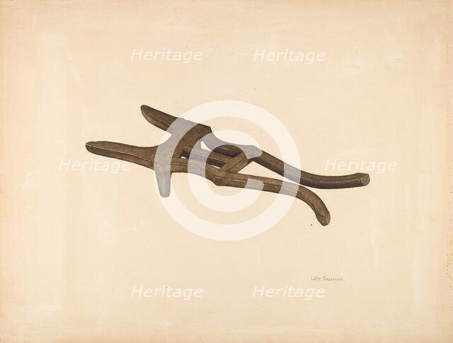 Bootjack, c. 1940. Creator: LeRoy Griffith.