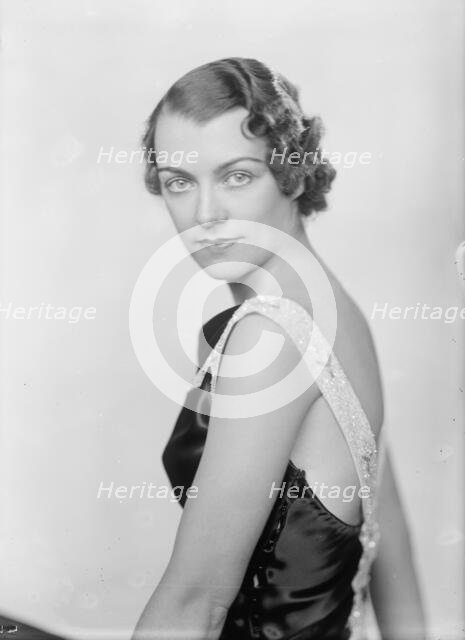 Mrs W.C. Bullock, Portrait, 1933. Creator: Harris & Ewing.