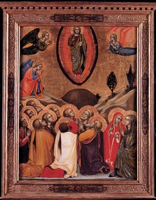 The Ascension, 1374. Artist: Barnaba da Modena (c. 1328 – c. 1386)