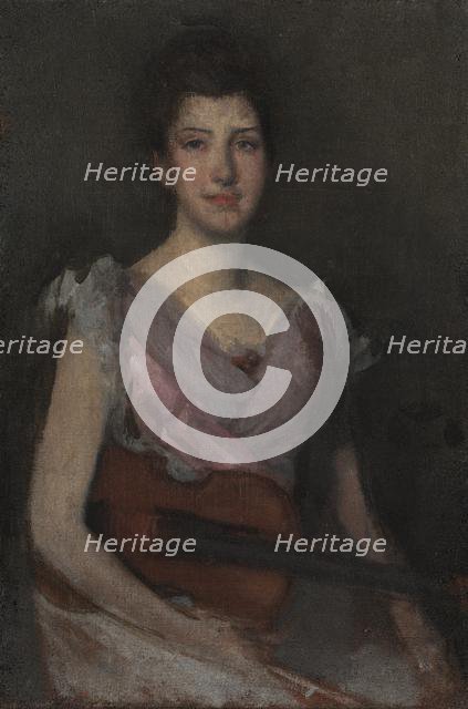 The Violin Player, c. 1894. Creator: James McNeill Whistler (American, 1834-1903).