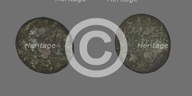 Coin Depicting the Hero Herakles, 200-133 BCE. Creator: Unknown.