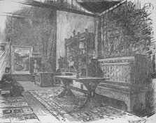 'Herkomer's Studio', 1890. Artist: William Hatherell.