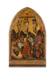 Crucifixion, about 1375. Creator: Barnaba da Modena.