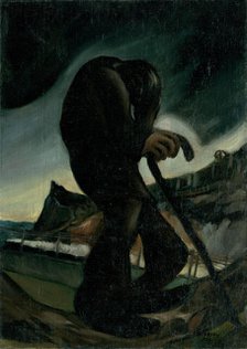 Wandering Jew (Ahasver), 1927. Creator: Palugyay; Zoltan (1898-1935).