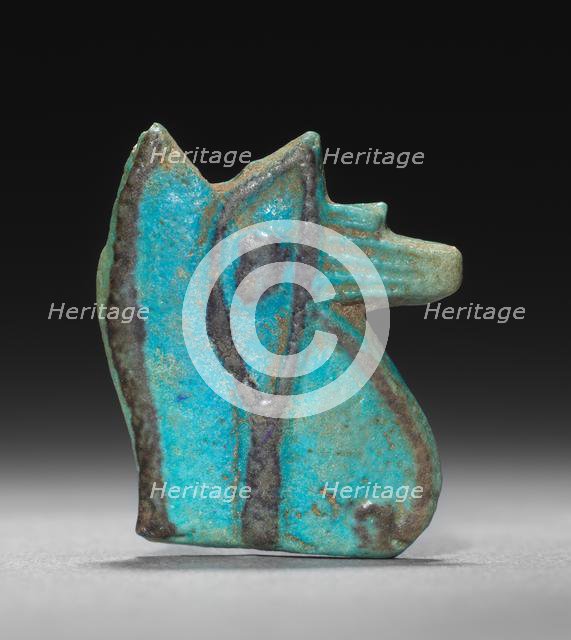 Eye of Horus Amulet, 945-715 BC. Creator: Unknown.