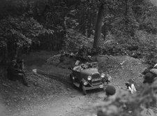 Ford Model A taking part in a motoring trial, c1930s. Artist: Bill Brunell.