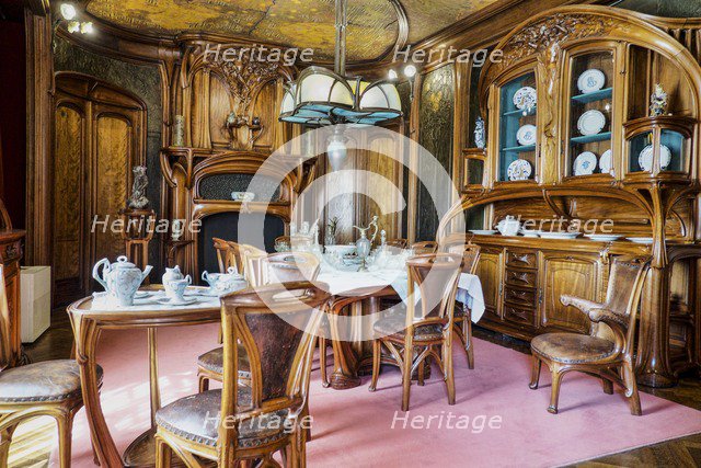 Salle a manger, 1903-1906, (c2014-2017). Artist: Alan John Ainsworth.