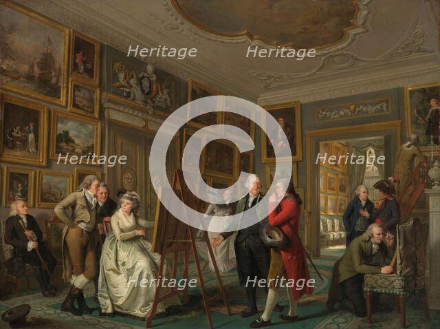 The Art Gallery of Jan Gildemeester Jansz, 1794-1795. Creator: Adriaan De Lelie.