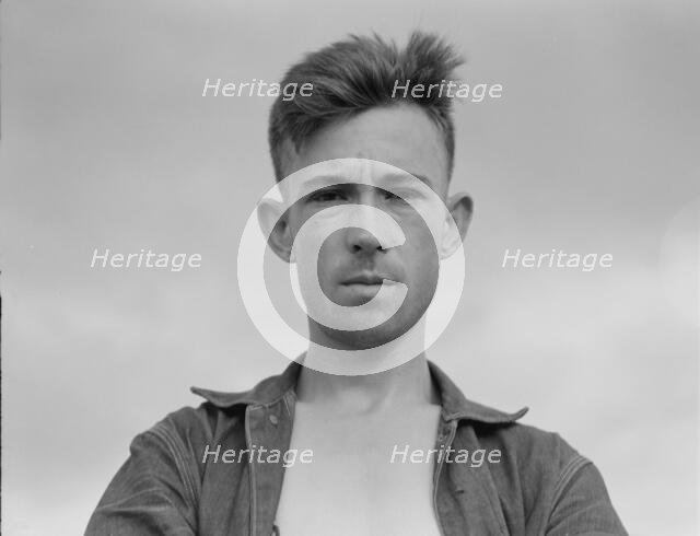 Sharecropper, Macon County, Georgia, 1937. Creator: Dorothea Lange.