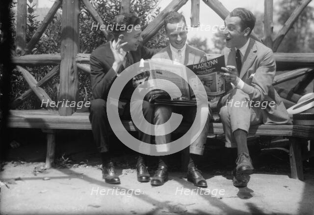 All-Stars trio, between c1915 and c1920. Creator: Bain News Service.