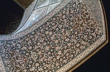 Interior of an arch, Mosque of Sheikh Lutfullah, Isfahan, Persia, c1615. Artist: Unknown