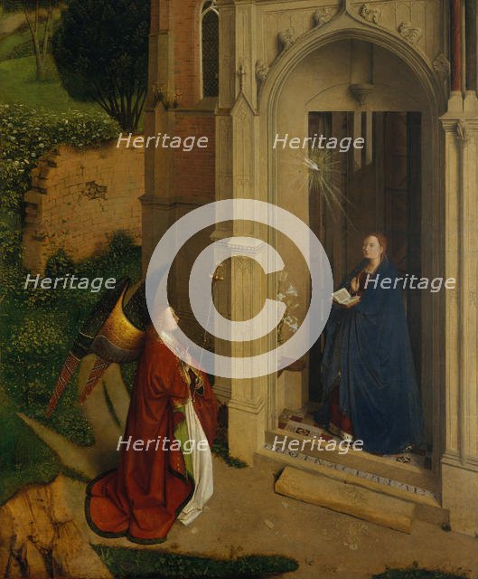 The Annunciation, ca. 1450. Creator: Petrus Christus.