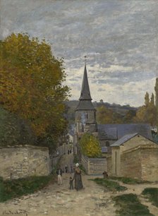 Street In Sainte-Adresse, 1867. Creator: Claude Monet.