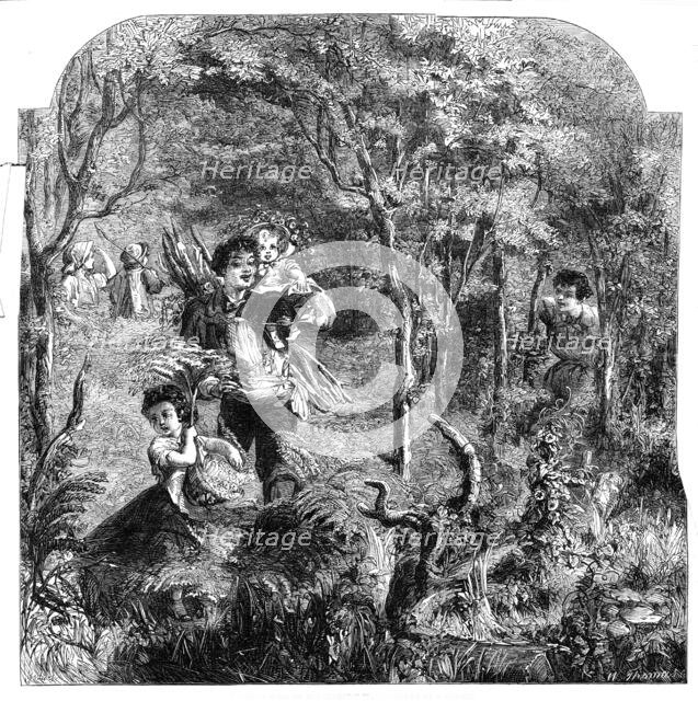 "Coming Home by the Shortest Way" - drawn by J. Godwin, 1861. Creator: W Thomas.