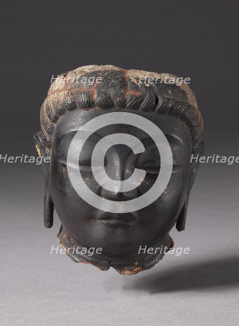 Head of Bodhisattva, 8th century. Creator: Unknown.