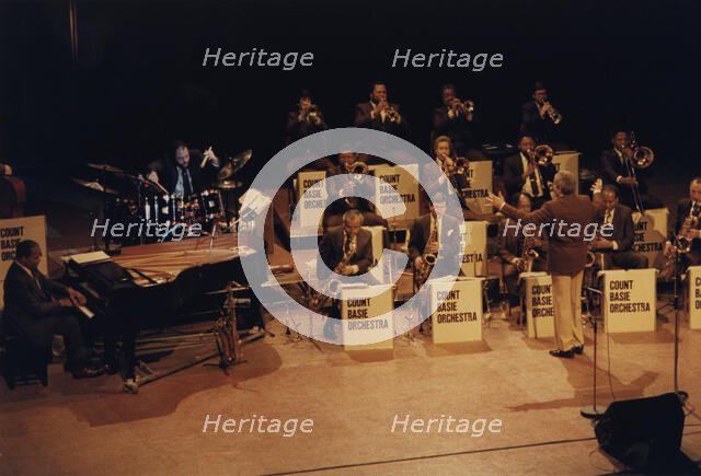 Count Basie Orchestra, Northampton, England, 1989. Creator: Brian Foskett.