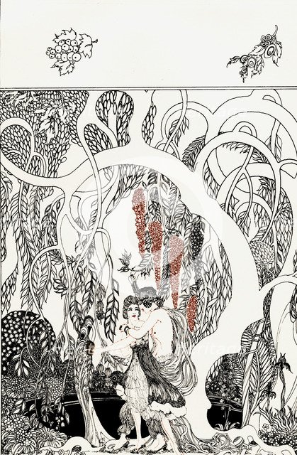 Illustration for The Rubaiyat of Omar Khayyam.