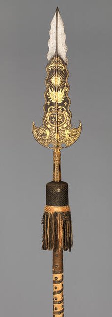 Partisan Carried by the Bodyguard of Louis XIV, French, Paris, ca. 1658-1715. Creator: Unknown.