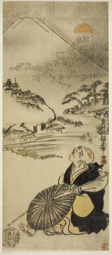 Saigyo Hoshi, 1730s. Creator: Okumura Masanobu.