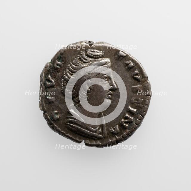 Denarius with Faustina the Elder, after 141. Creator: Unknown.