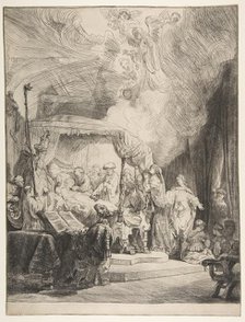 The Death of the Virgin, 1639. Creator: Rembrandt Harmensz van Rijn.