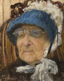 Old Grandmother, 1886. Creator: Eva Fredrika Bonnier.