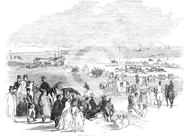 Freiston Shore Races, 1844. Creator: Unknown.