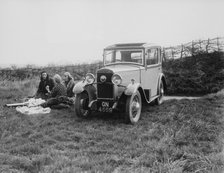 1931 Triumph Scorpion 2-door saloon, (c1930s?). Artist: Unknown