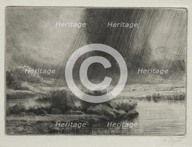 A Storm. Creator: Alphonse Legros (French, 1837-1911).