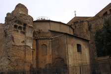 Exterior of Baths of Diocletian, National Roman Museum, Rome, Italy, 2009. Creator: LTL.