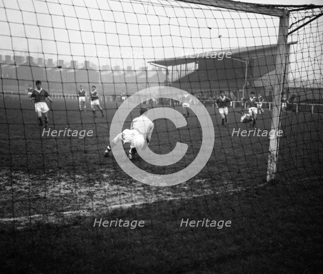 Football match, Horden, County Durham, 1963. Artist: Michael Walters