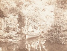 The Boating Party, 1853-56. Creator: John Dillwyn Llewelyn.