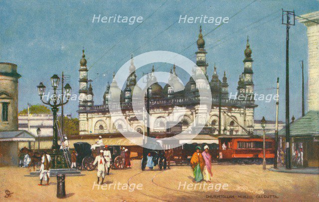 'Dhurmtollah Musjid, Calcutta', c1902. Creator: Unknown.