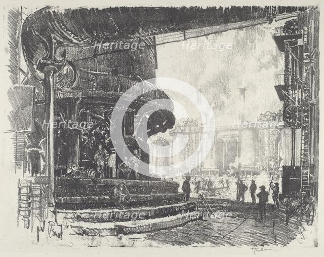 Making Pig-Iron, 1916. Creator: Joseph Pennell.