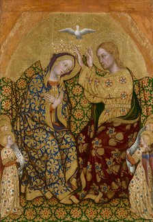 Coronation of the Virgin, about 1420. Creator: Gentile da Fabriano.