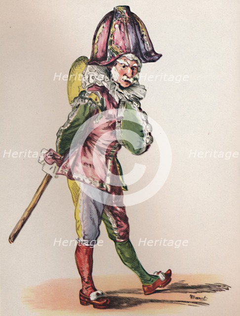 'Punch', 1874-1876, (1946). Creator: Edouard Manet.