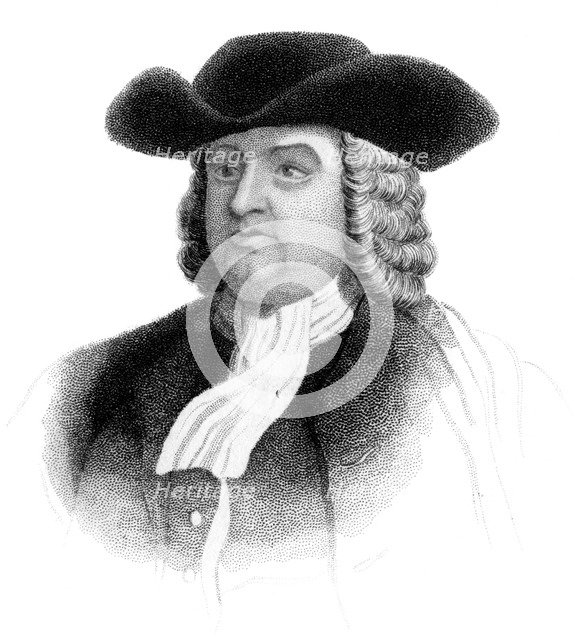 William Penn, founder of the Commonwealth of Pennsylvania, (c1850). Artist: Unknown