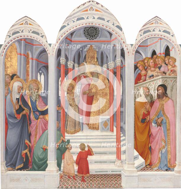 The Presentation of the Virgin in the Temple, 1398-1399. Creator: Paolo di Giovanni Fei.