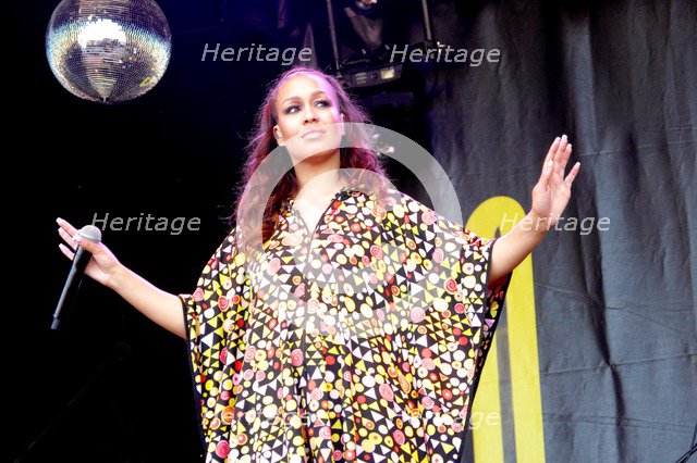 Rebecca Ferguson, Love Supreme Jazz Festival, Glynde Place, East Sussex, 2015.  Artist: Brian O'Connor.