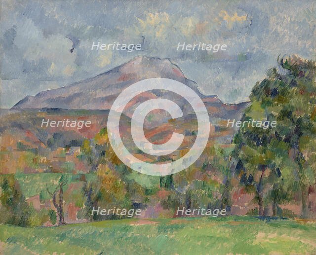 Mount Sainte-Victoire, 1888-1890. Creator: Cézanne, Paul (1839-1906).