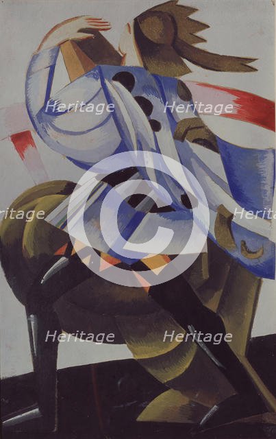 Mercutio. Costume design for the play Romeo and Juliet by W. Shakespeare, 1921. Artist: Exter, Alexandra Alexandrovna (1882-1949)