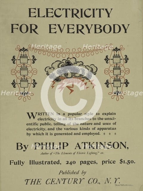 Electricity for everybody, c1895 - 1911. Creator: Unknown.